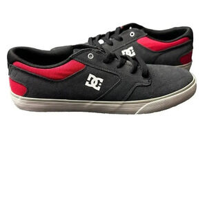 DC Mens Argosy Vulc Grey/Red  Shoes size  9.5 ADYS300342